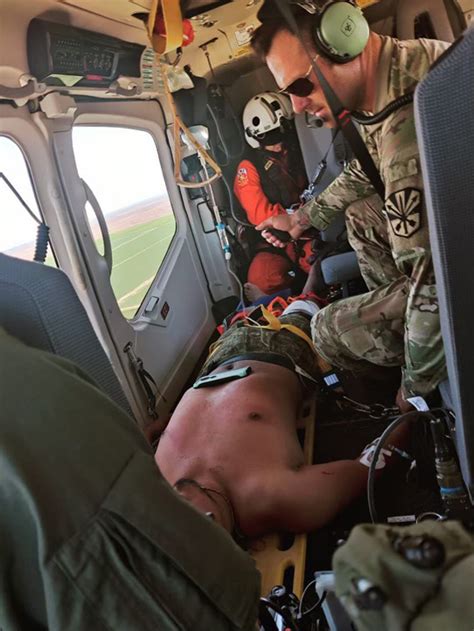 Deputies rescue Air Force airman after serious mountain biking crash